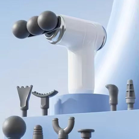 3 Head Massage Gun Portable Multi-Head Design 9 Replaceable Head Fascia Gun