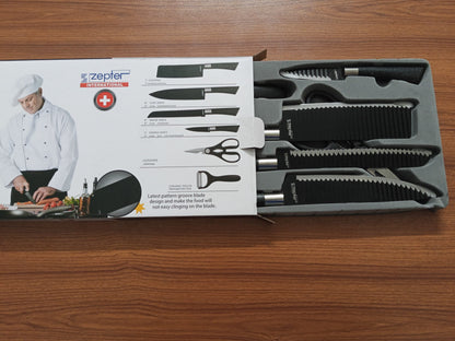 Zepter 6-Piece Knife Set – আলাদা আলাদা ছুরি খুঁজতে বিরক্ত? এক সেটেই সব সমাধান