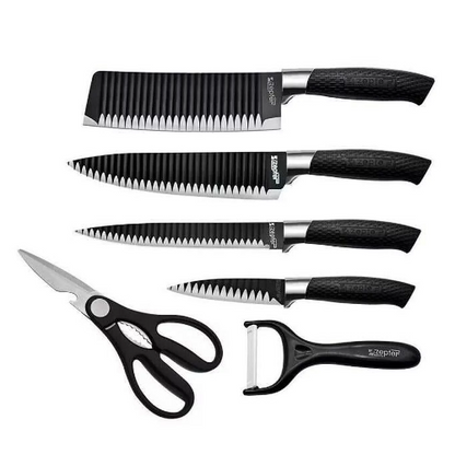 Zepter 6-Piece Knife Set – আলাদা আলাদা ছুরি খুঁজতে বিরক্ত? এক সেটেই সব সমাধান