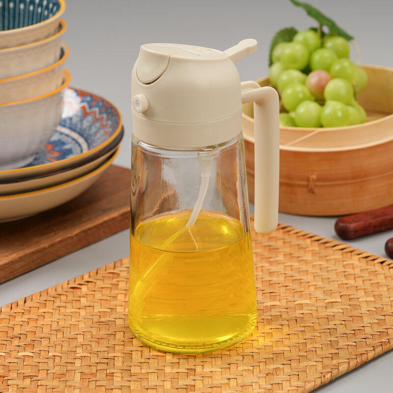 2-in-1 Oil Spray Bottle Oil Dispenser