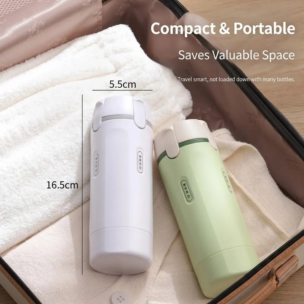 4-in-1 Travel Dispenser Bottle – Shampoo, Lotion & Toiletries Organizer