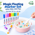 12 Colors Magical Water Floating Markers Pen With Spoon Magic Water Floating Pen Set