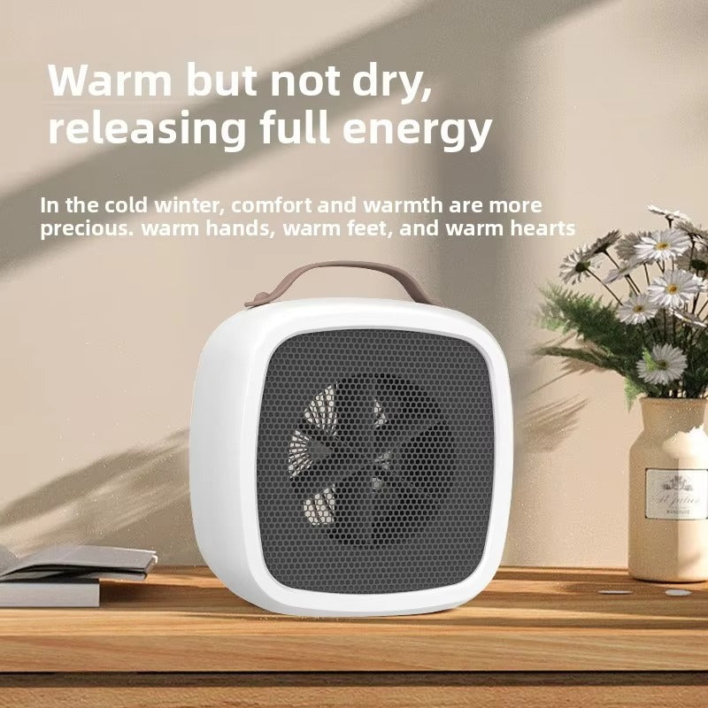 Portable Mini Room Heater Desk Heater – Fast Heating PTC Heater for Home & Office