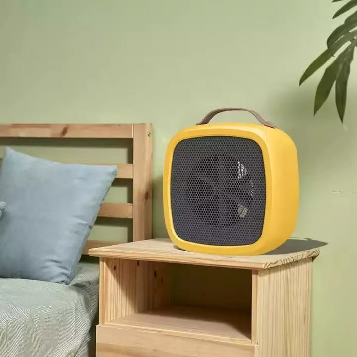 Portable Mini Room Heater Desk Heater – Fast Heating PTC Heater for Home & Office