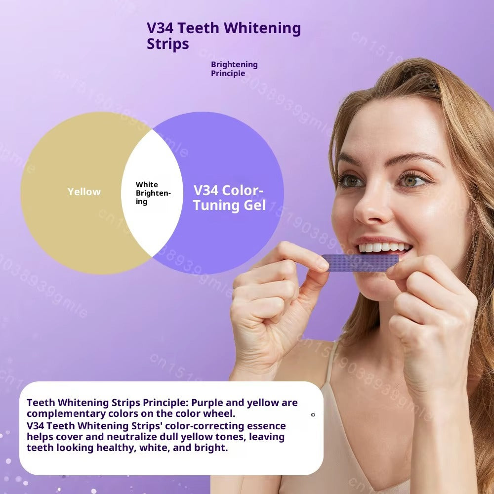 Purple Teeth Whitening Strips3