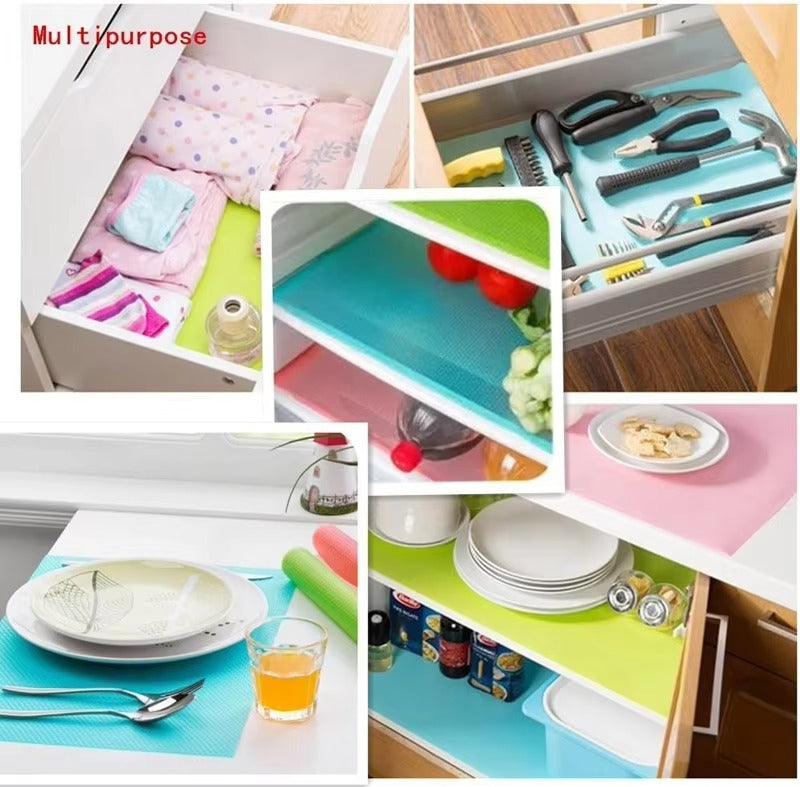 Waterproof Washable Fridge & Drawer Mats – 3 Pcs Set