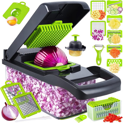 16 in 1 Food Slicer Multifunctional Vegetable Chopper