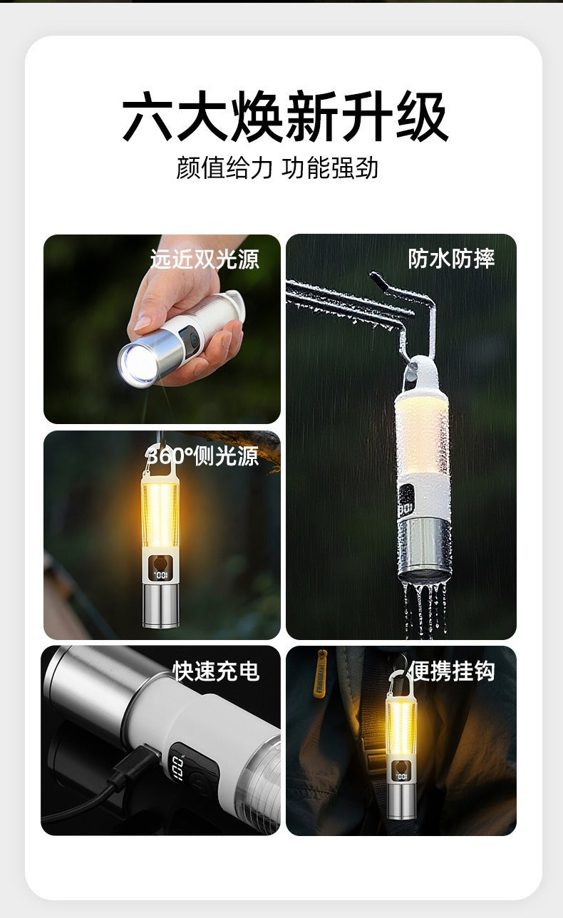 NF-005 Mini Rechargeable Torch Light Camping Ligt