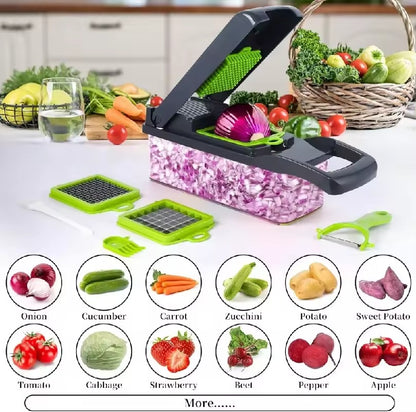 16 in 1 Food Slicer Multifunctional Vegetable Chopper