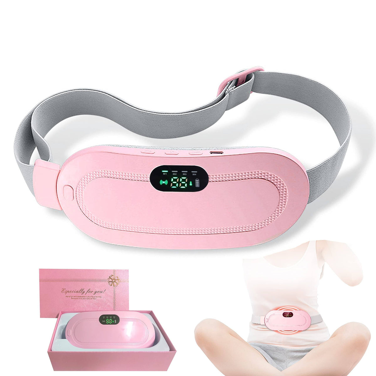 Smart Menstrual Heating & Vibration Massage Belt