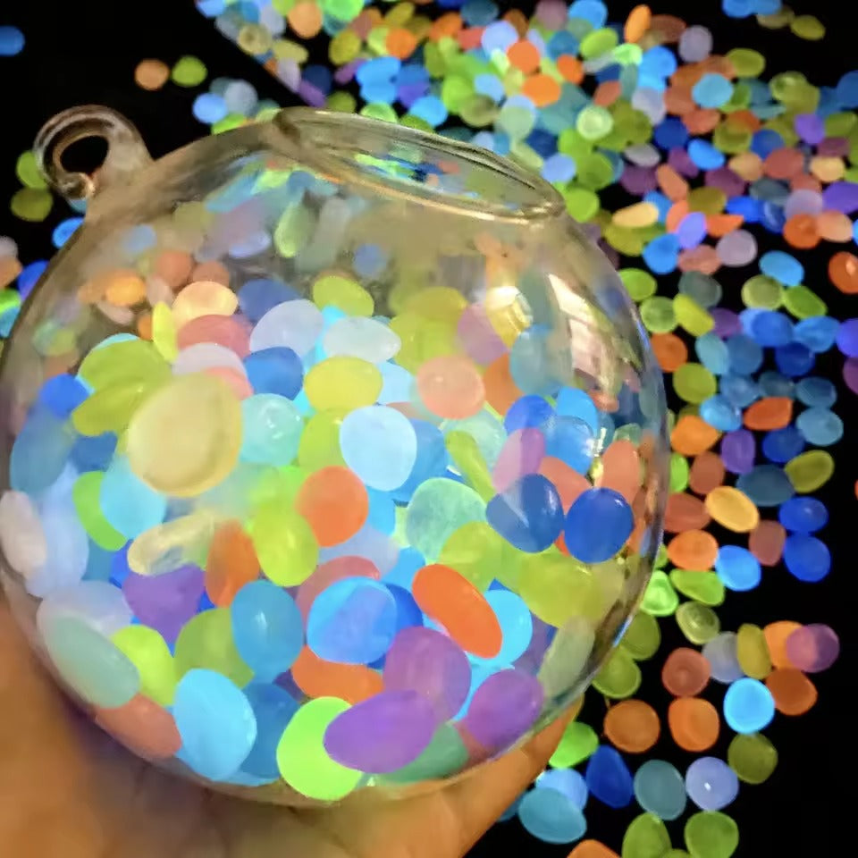 Radium Stone/জ্বলন্ত পাথর কারেন্ট ছাড়াই  রাতে জ্বলে  -100 Pcs