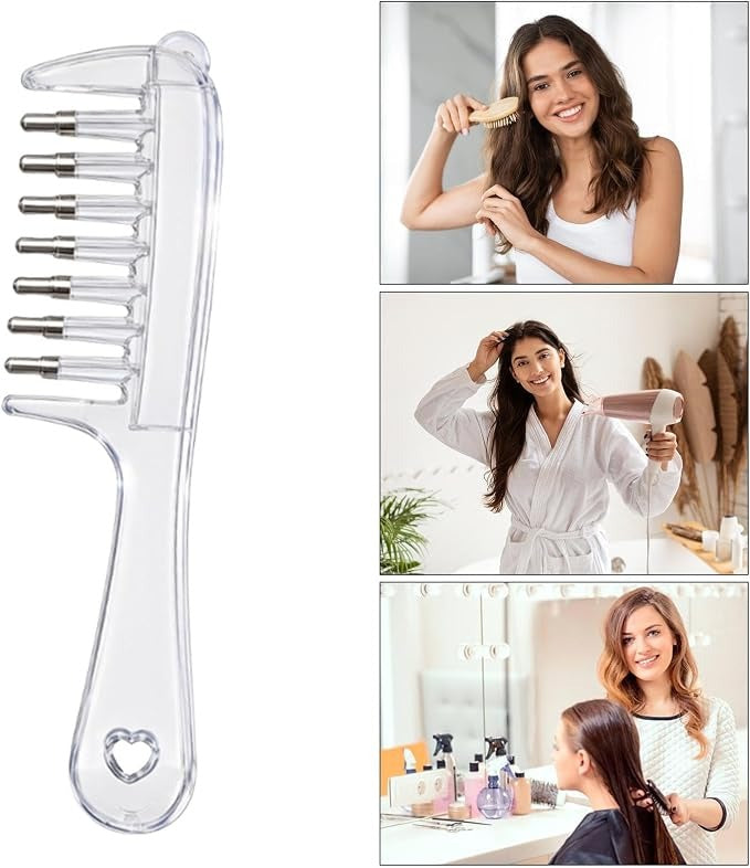 Hair Oil Applicator with Scalp Massager Roller Ball