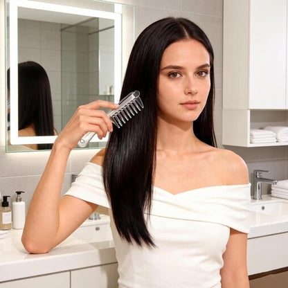 Hair Oil Applicator with Scalp Massager Roller Ball