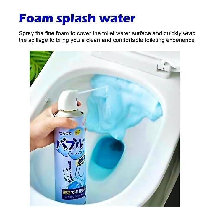 Multipurpose Toilet Foam Cleaner Spray 500ml